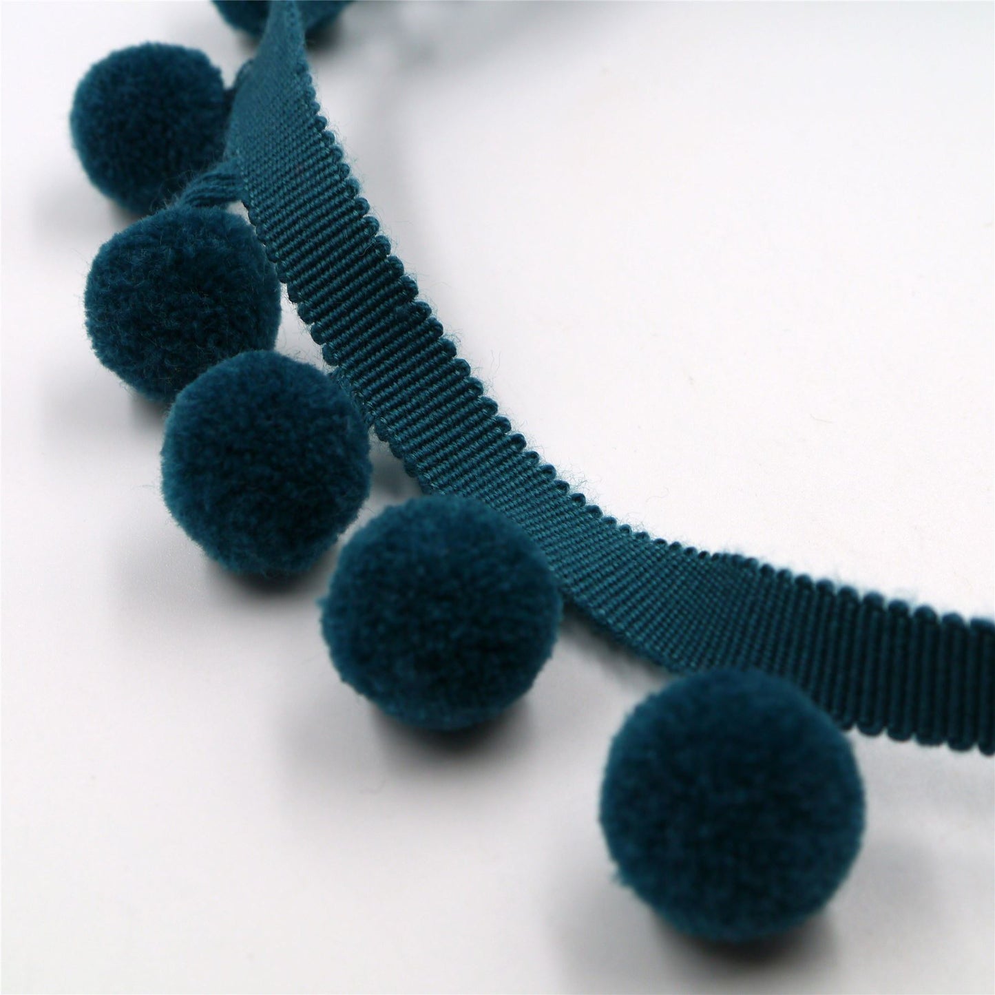 Luxury Pom-Pom Fringe Braid 45mm x1m - 9703