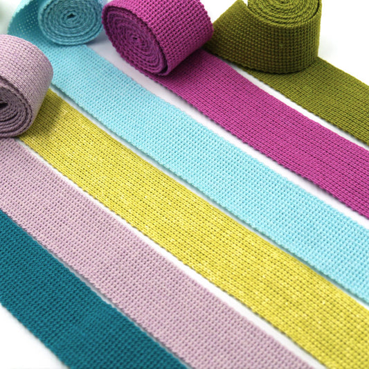 Woven Cotton Acrylic Tape 25mm 6318
