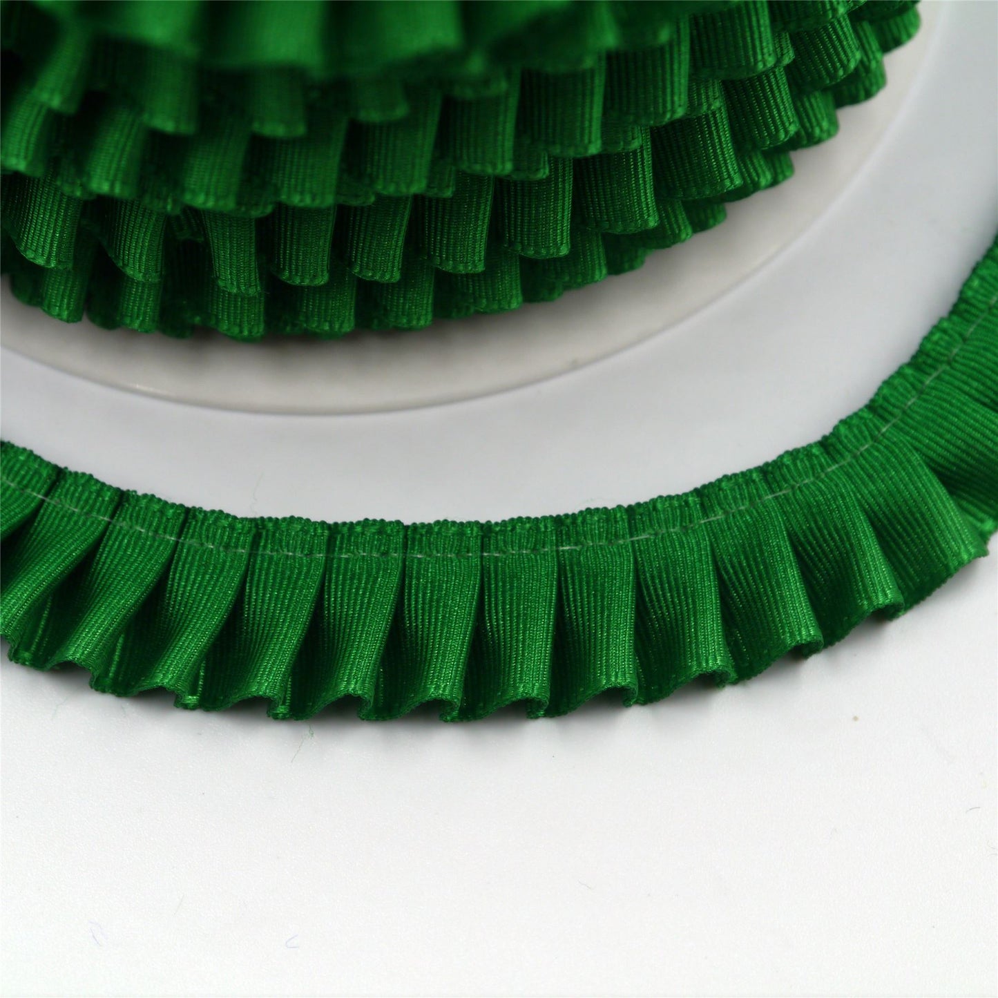 Side-Pleated Taffeta Ribbon 16mm x1m - 7110