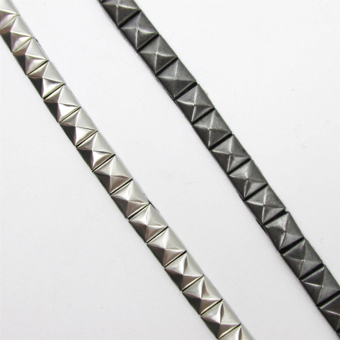 Square Stud Braid Iron On 10mm 9566