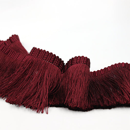 Silky Acetate Fringe 75mm 6894