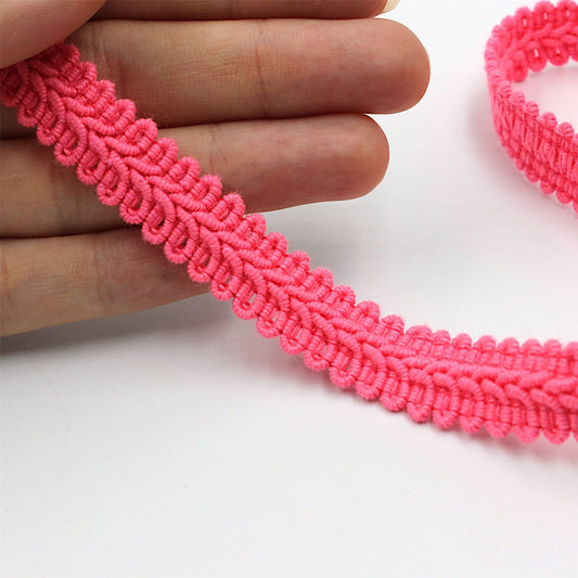 Cotton Mix Feather Braid 14mm x1m - 9843