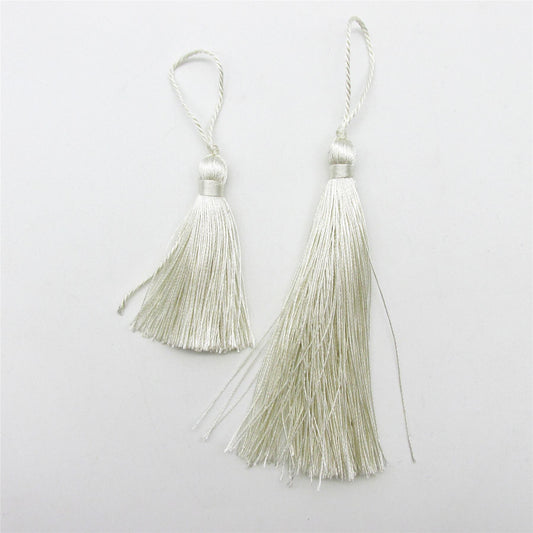 Bound Over Silky Tassel Ivory 6118
