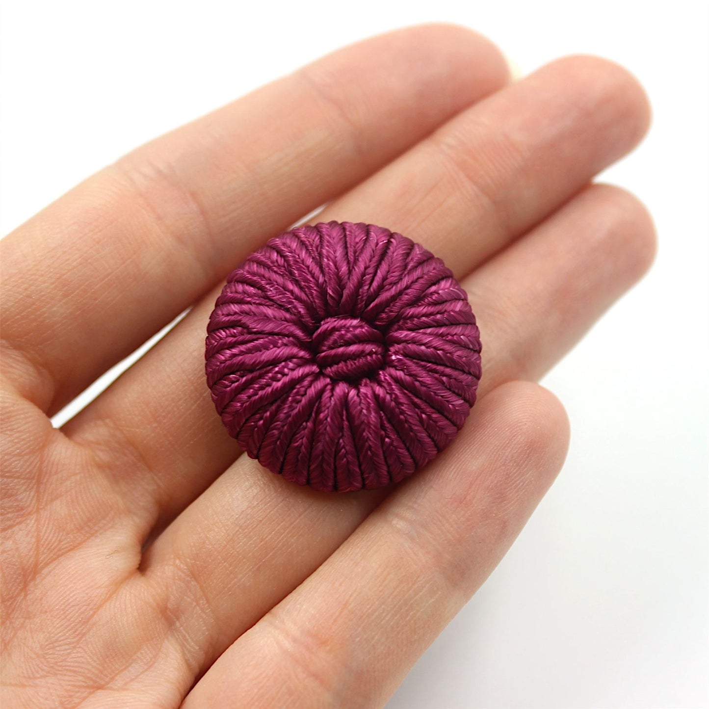 Passementerie Button with Centre Knot - 4455