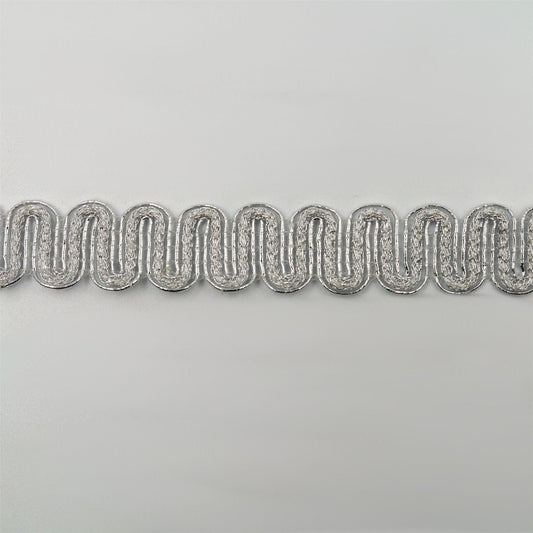 Metallic Wiggle Braid 15mm 7223