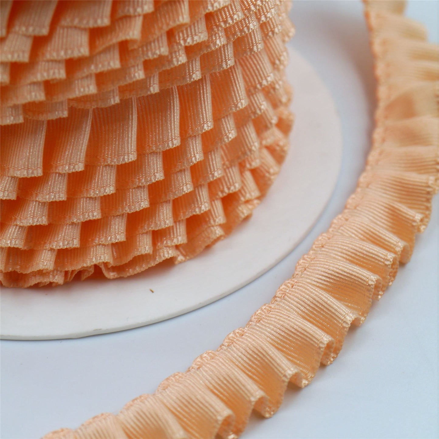 Side-Pleated Taffeta Ribbon 16mm x1m - 7110