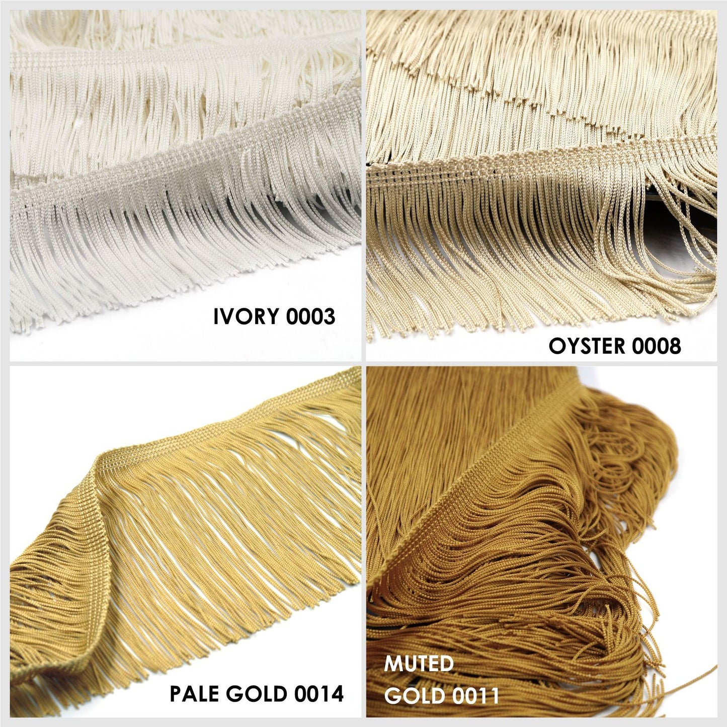 Chainette Cut Fringe - Acetate  9540-5cm