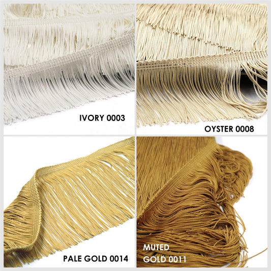 Chainette Cut Fringe - Acetate  9540-5cm