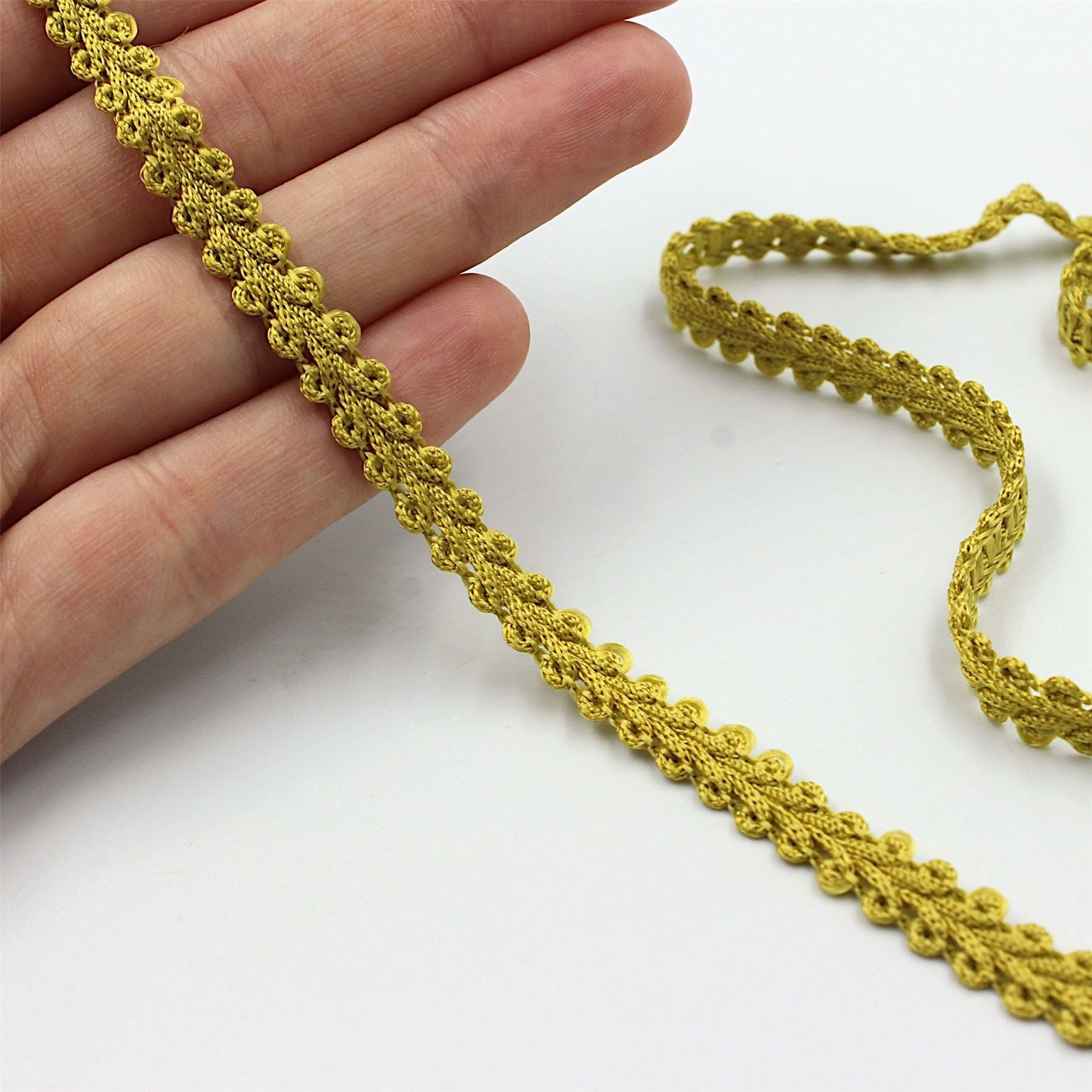 Vintage Feather Braid 7mm x1m - 0713