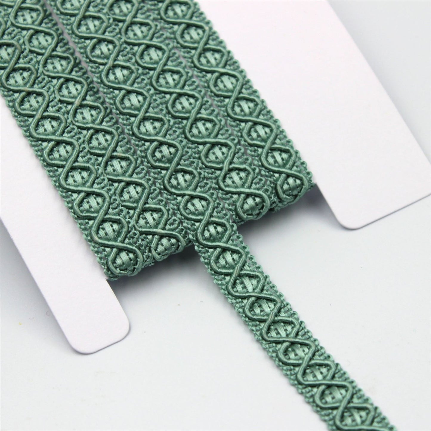 Gimp Braid with Criss Cross Design 12mm x 1m - 7980