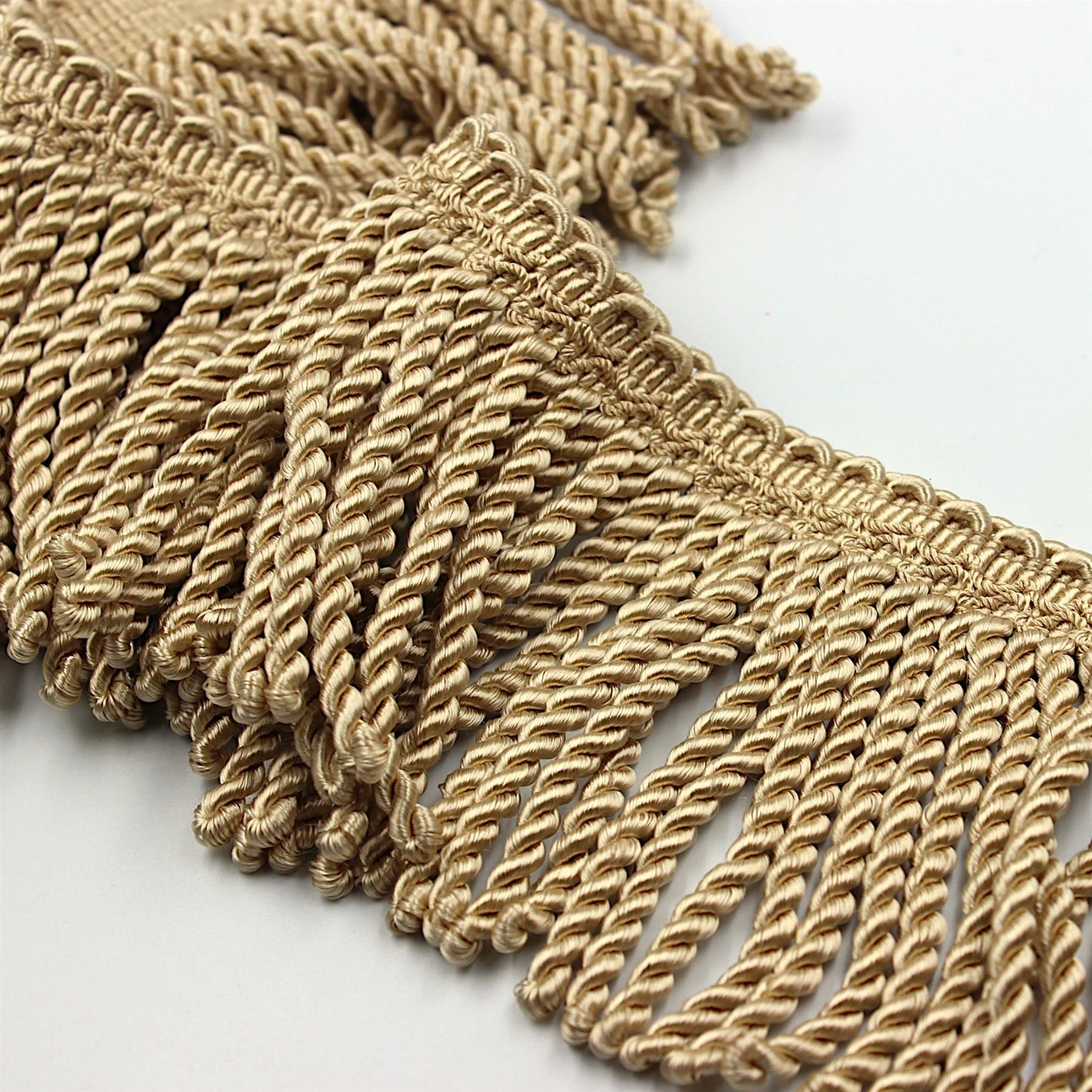 Acetate Bullion Fringe With Ornate Header 11cm x1m - 7097