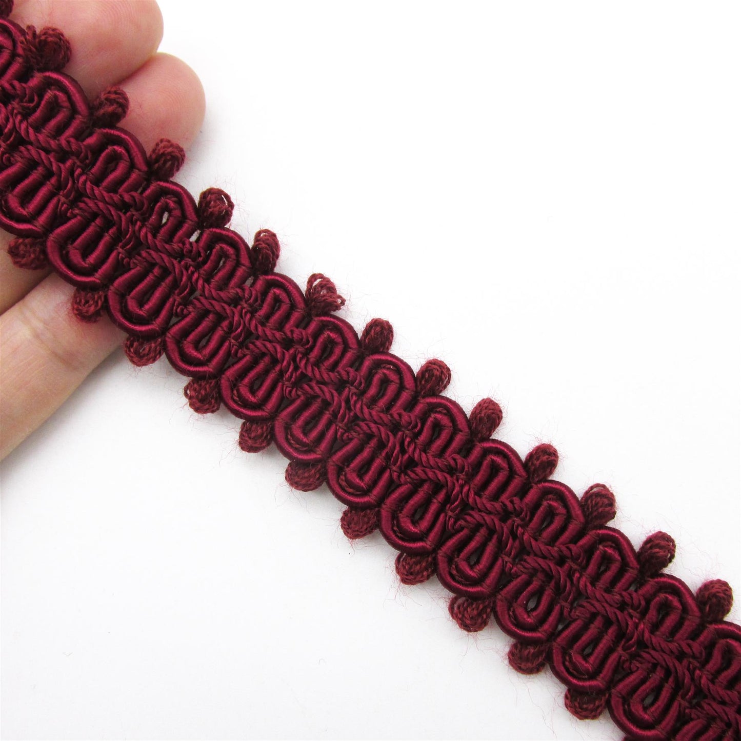 Gimp Braid with Bobble Edging 25mm x 1m - 6891