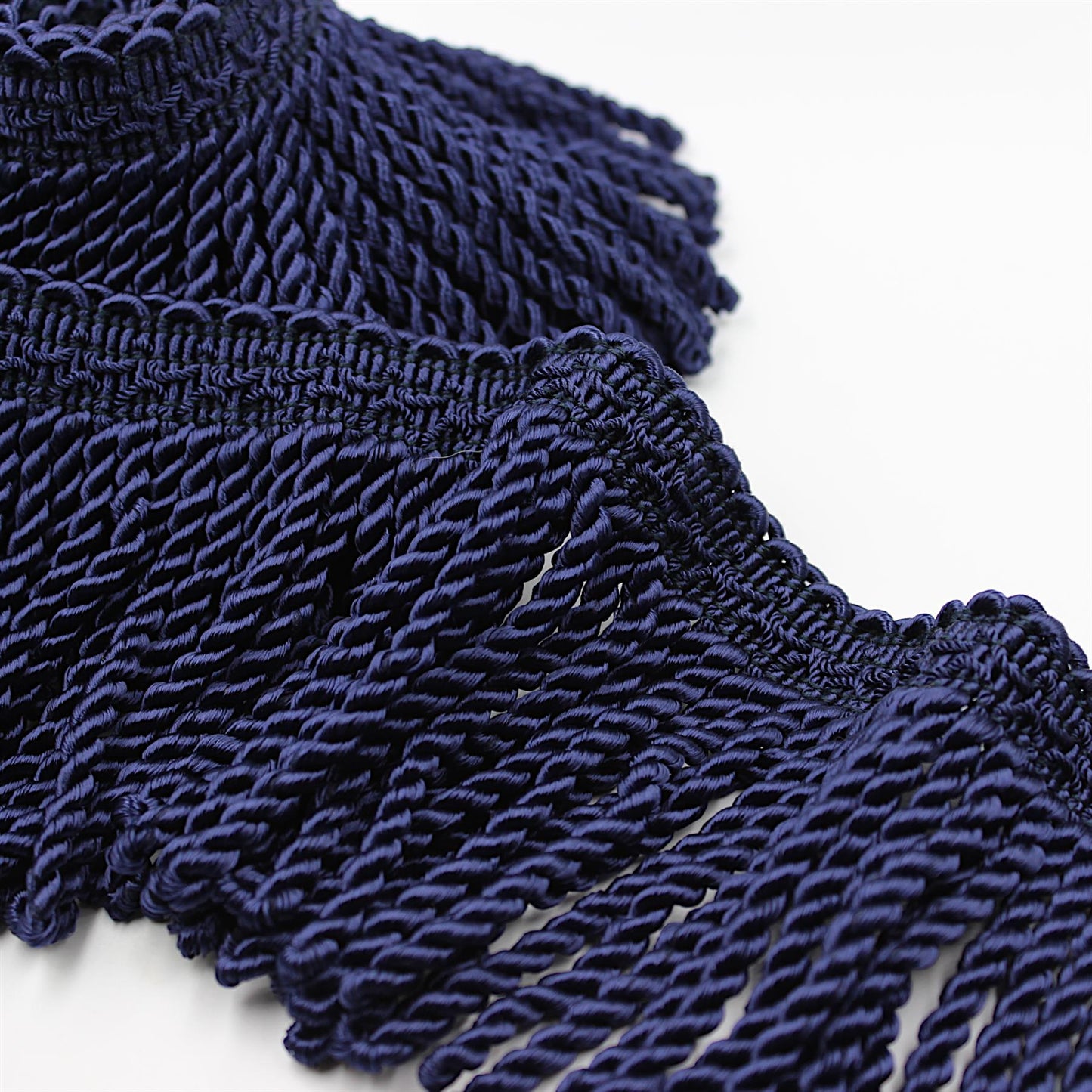 Acetate Bullion Fringe With Ornate Header 11cm x1m - 7097