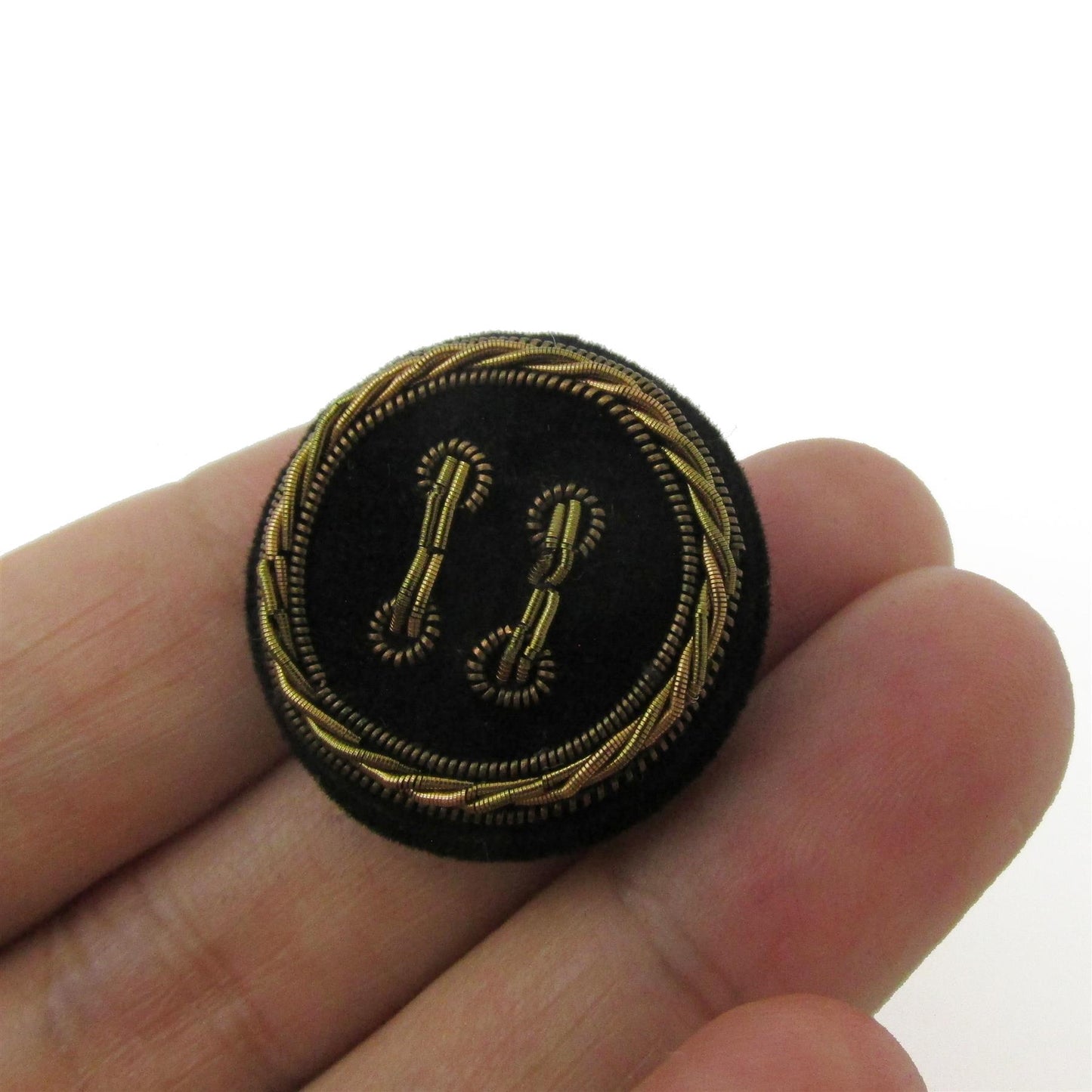 Embroidered Button - 4407