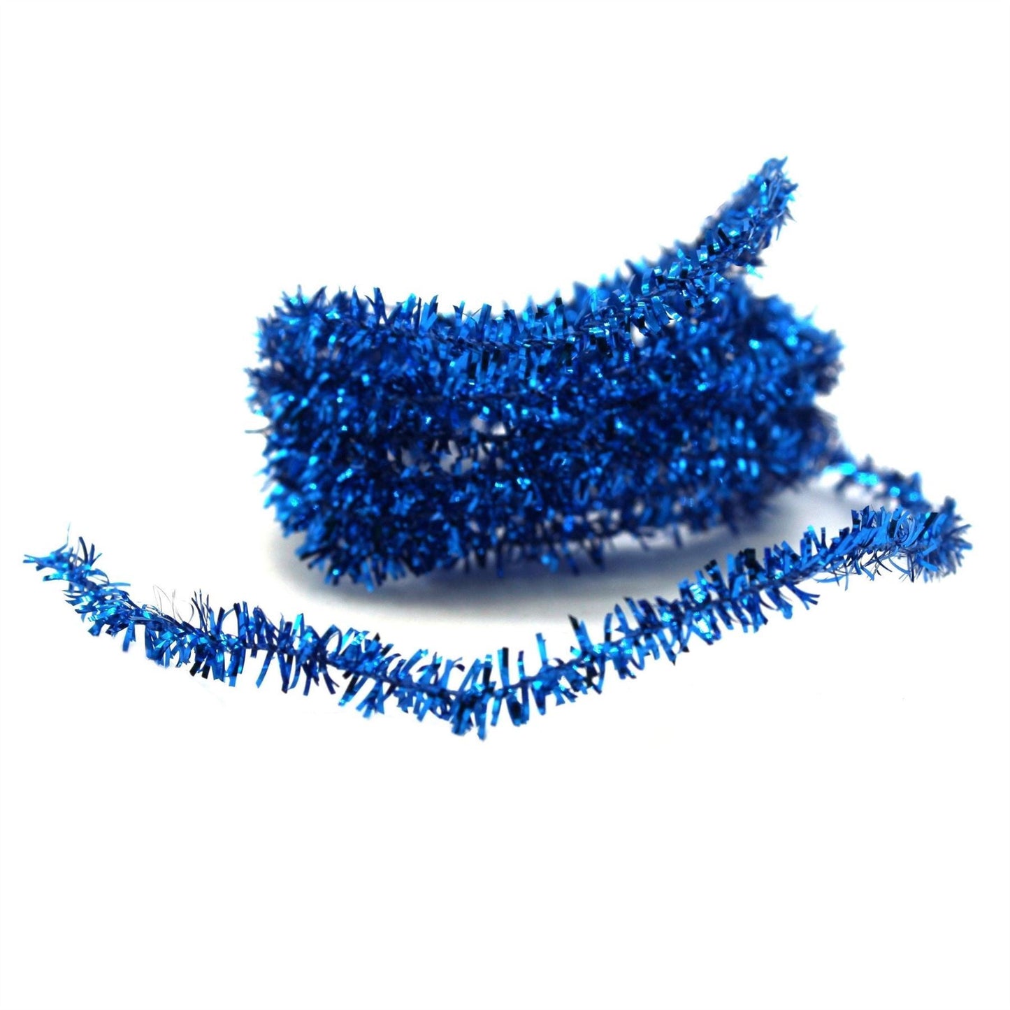 Metallic Tinsel Trim Non Wired 4mm x 10m 8537