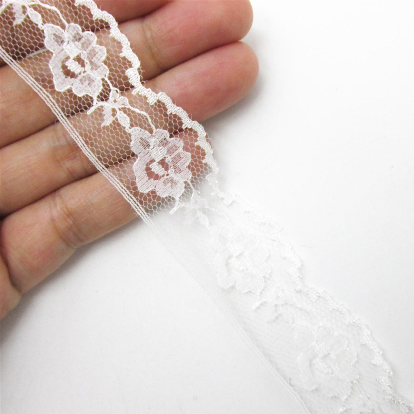 Floral Nylon Lace 22mm 9951