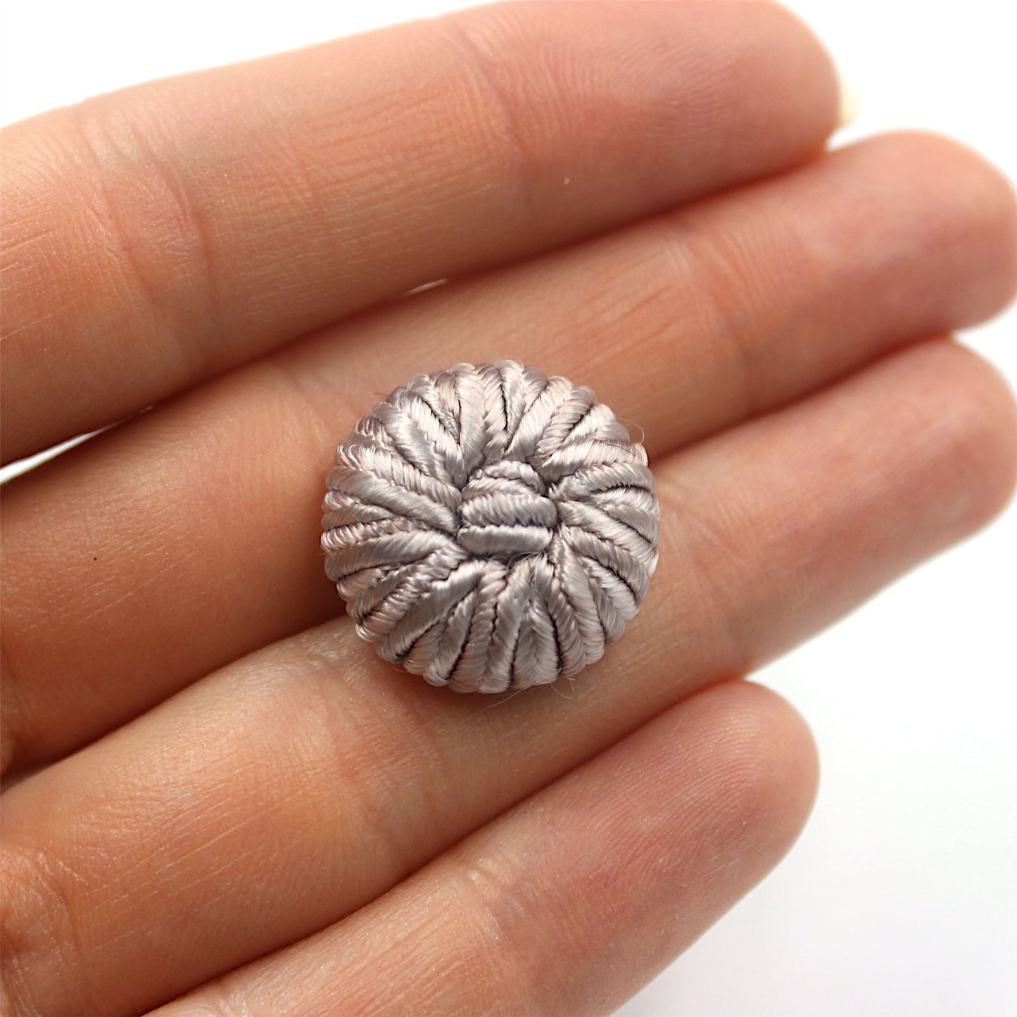 Passementerie Button with Centre Knot - 4455
