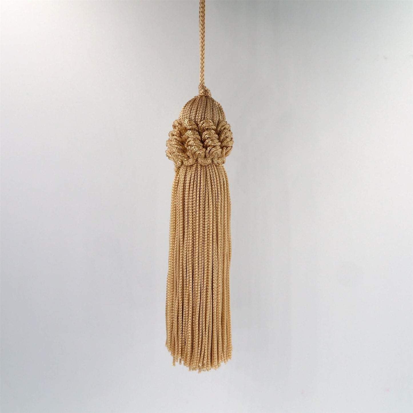 Ruffle Neck Rayon Tassel 10cm 6566