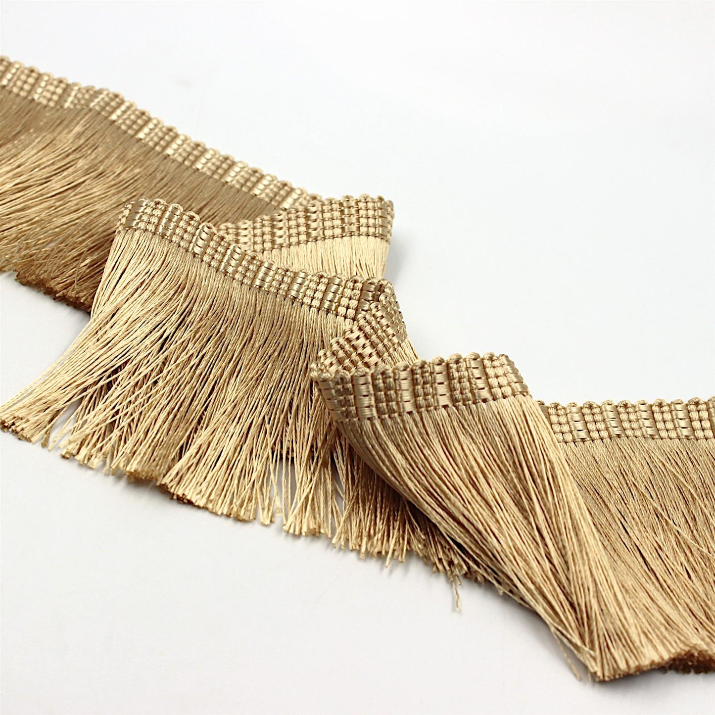 Silky Acetate Fringe 75mm 6894