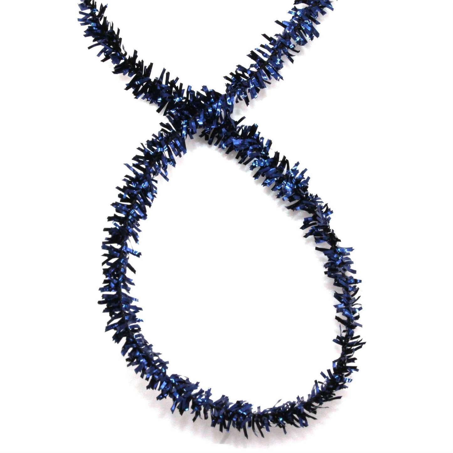 Metallic Tinsel Trim Non Wired 4mm x 10m 8537