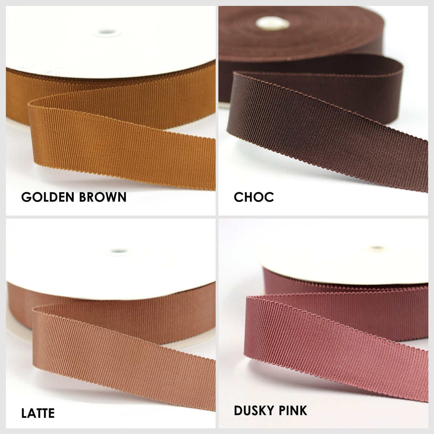 BR060 Petersham Ribbon 2.5cm x 10m