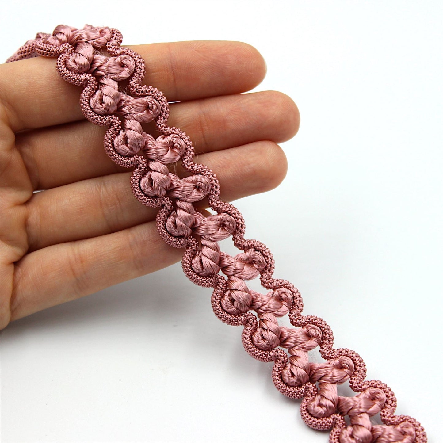 Gimp Braid with Shiny Rayon Centre 22mm x 1m - 8434