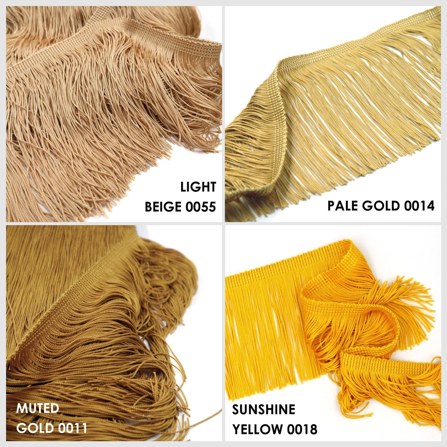 Chainette Cut Fringe Acetate x1m - 9540-10cm
