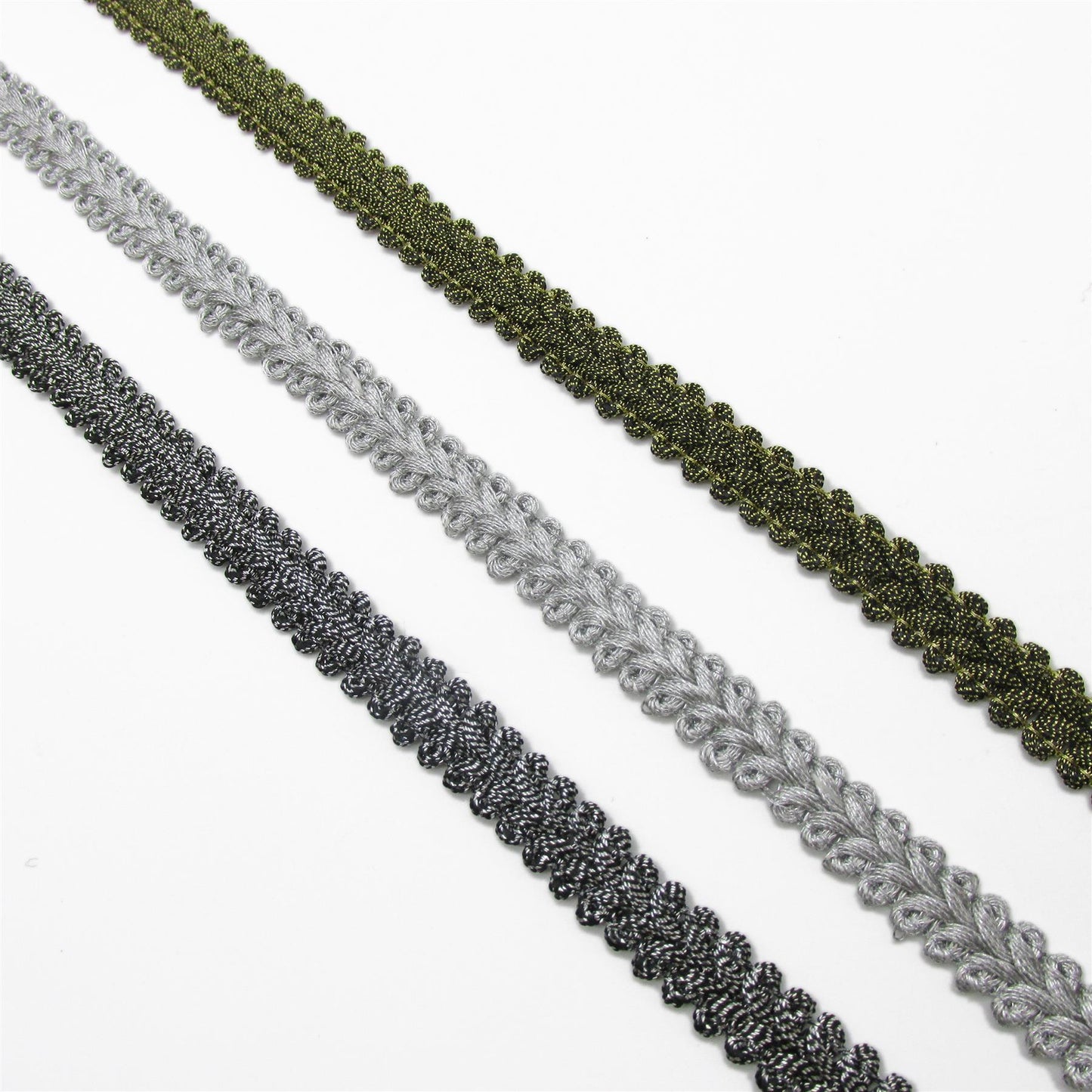Metallic Feather Braid 10mm 7701
