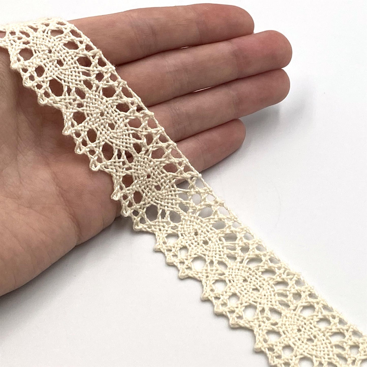 Polycotton Lace 30mm x1m - 6417