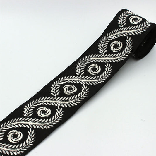 Braid With Scroll Design 50mm 8131