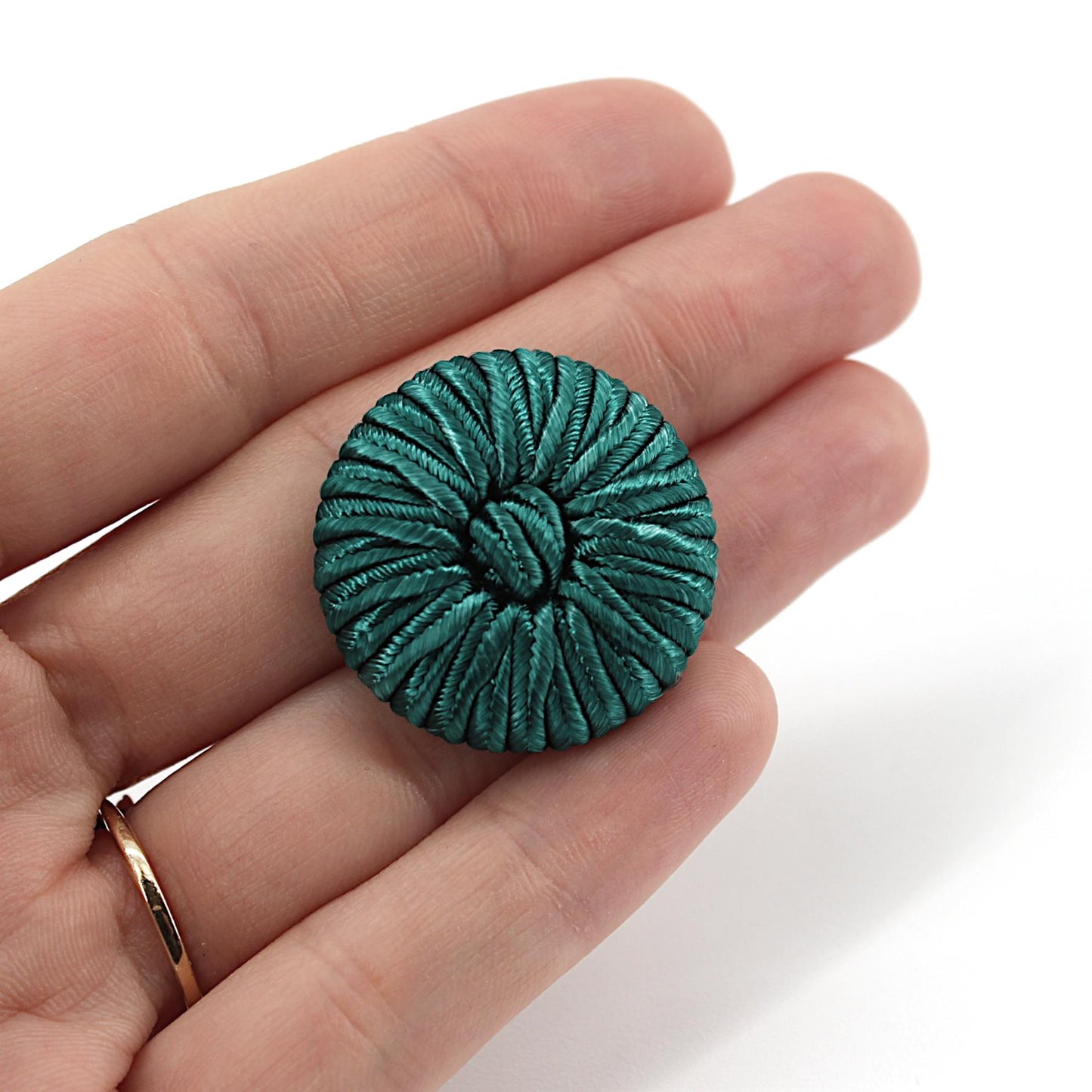 Passementerie Button with Centre Knot - 4455
