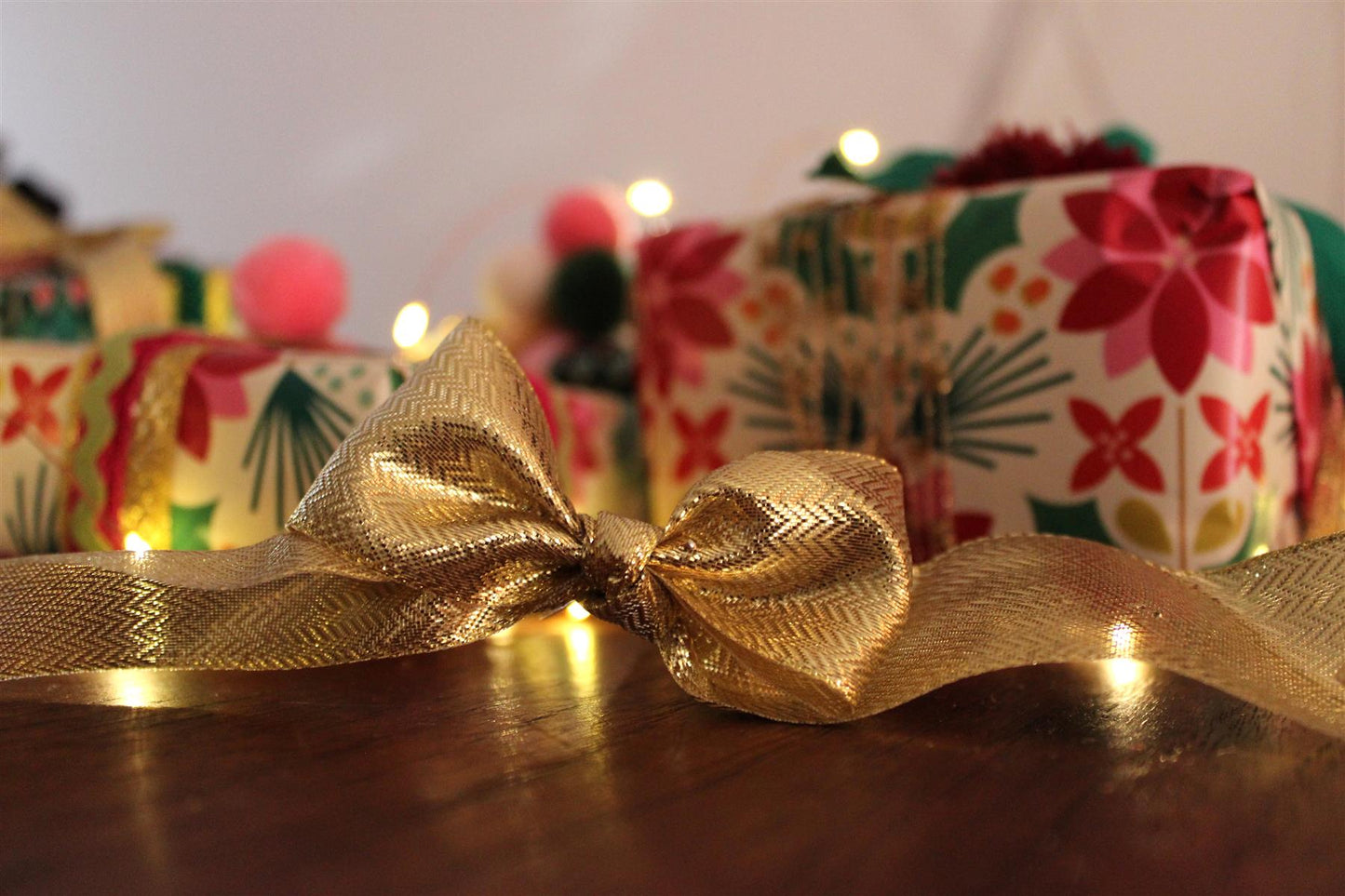 Metallic Chevron Ribbon x 1m - 6157