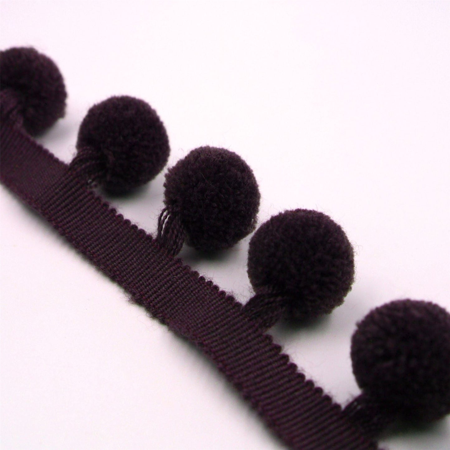 Luxury Pom-Pom Fringe Braid 45mm x1m - 9703