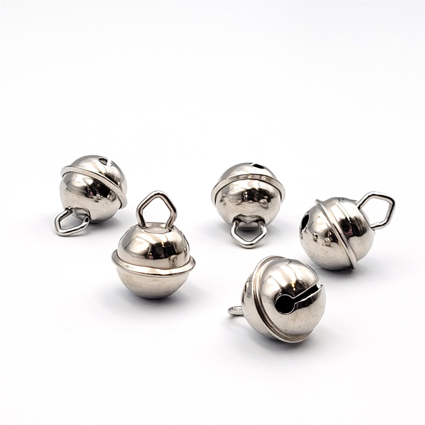 Round Metal Jingle Bells x 100 7053-100
