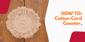 How to: Cotton Cord Coaster