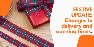 Christmas Updates - Delivery and Opening Times