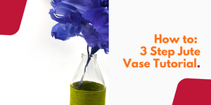 3-Step Jute Vase Tutorial
