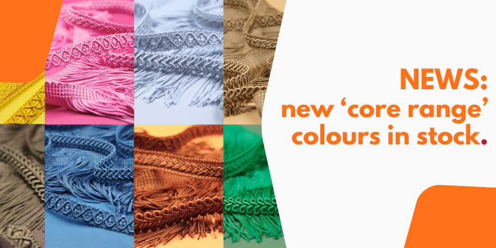 New colours in our 'Core Range'!