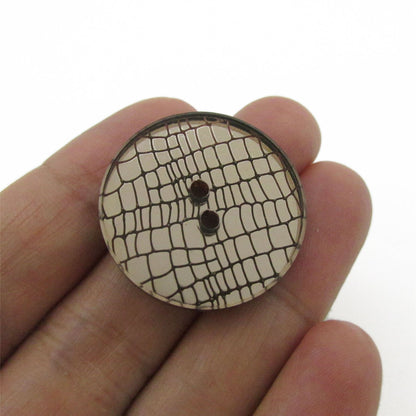 Mirrored Button - 28mm - 4417