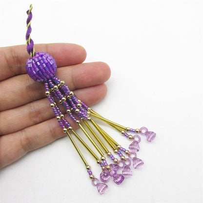 Beaded Tassel 10cm 9562