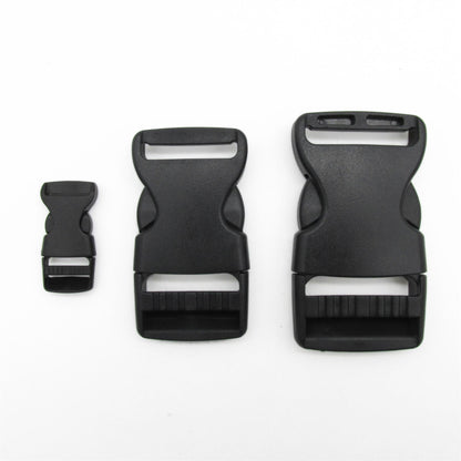 Nylon Bag Clip Buckle Black - 7506