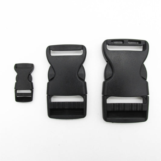 Nylon Bag Clip Buckle Black - 7506