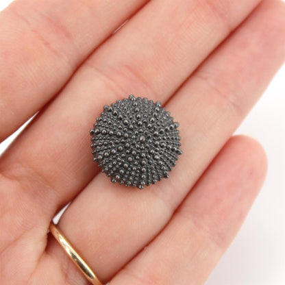 Sea Urchin Decorative Metal Shank Button - 28L (18mm) - 5611