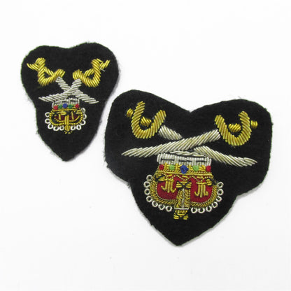 Crown and Crossed Swords Badge - 9379