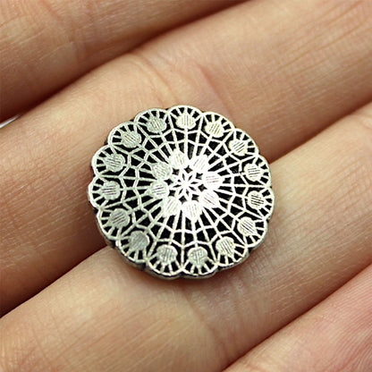 Filigree Metal Button 4390