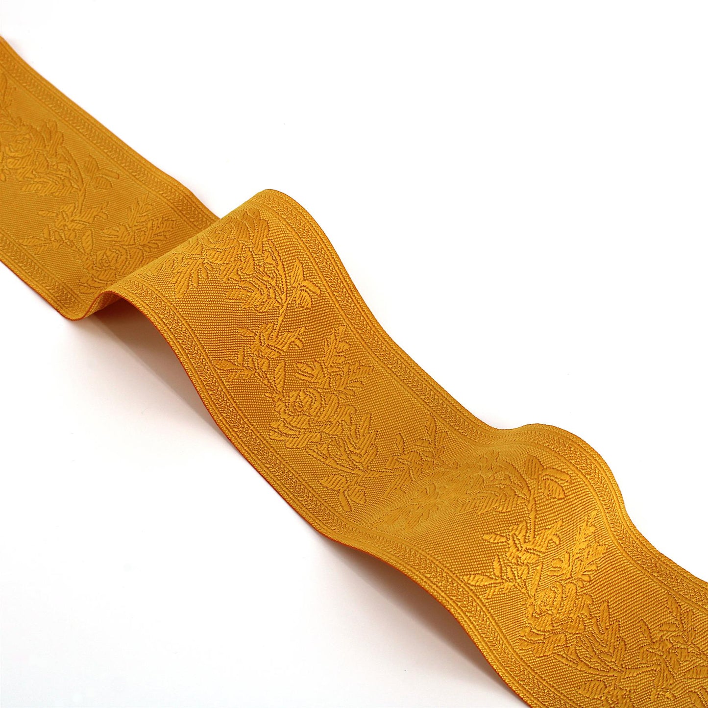 Climbing Rose Jacquard Braid - 56mm - by the metre - 5513
