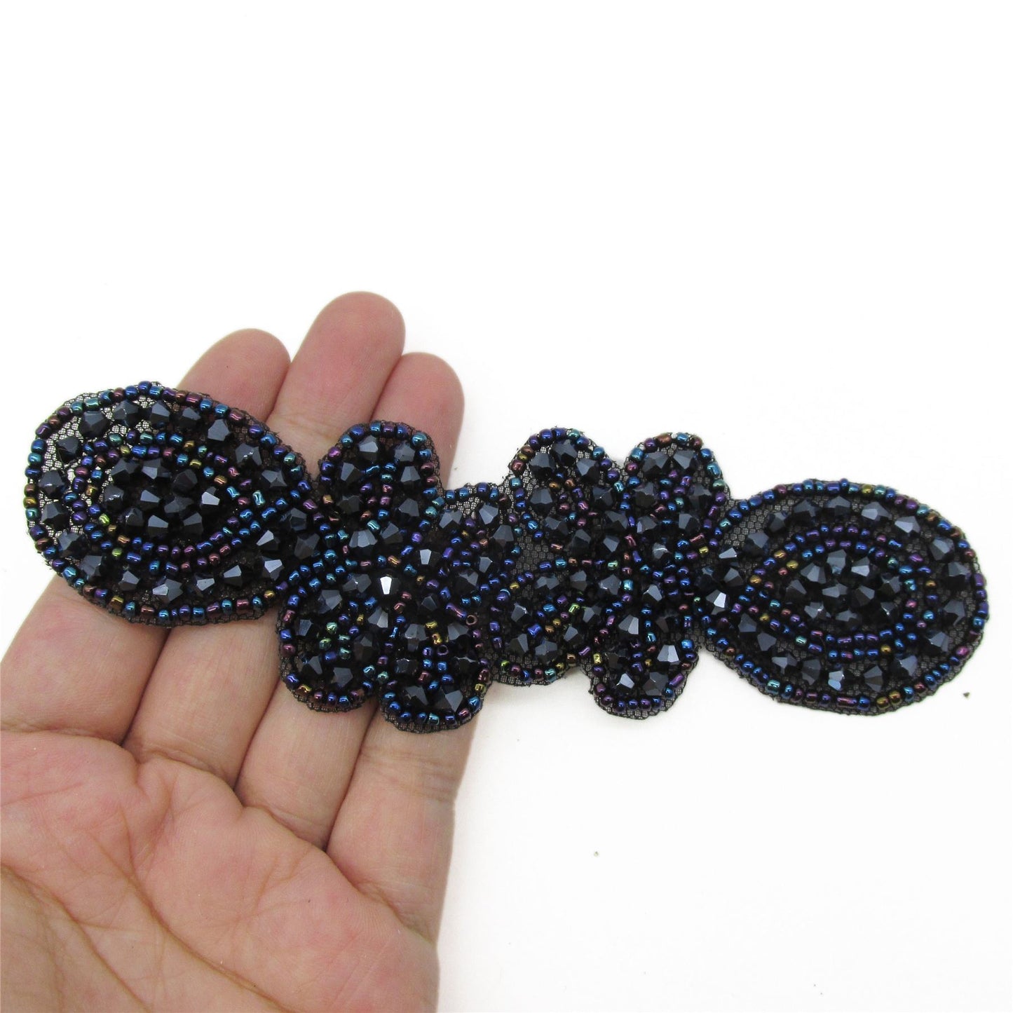 Beaded Loop Pattern Motif 15cm 9940