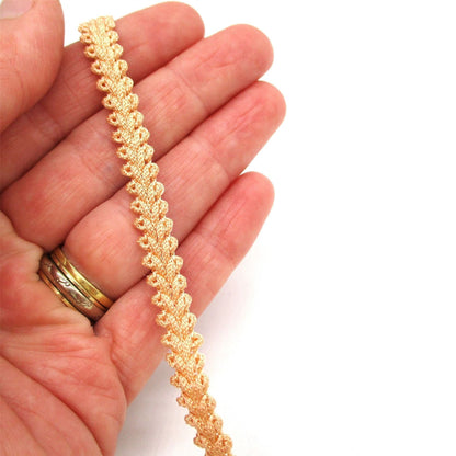 Vintage Feather Braid 7mm x1m - 0713