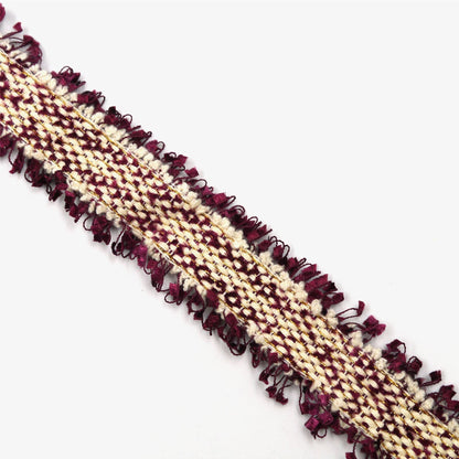 Frayed Braid With Metallic Threads 30mm 6381