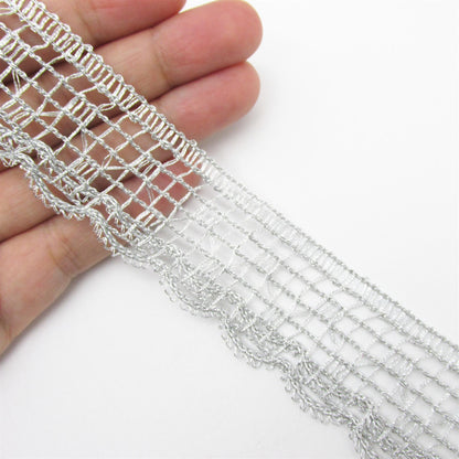 Metallic Lace x1m - 8126